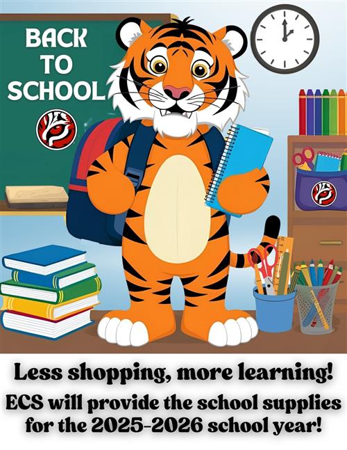 Back to School Supplies Notice